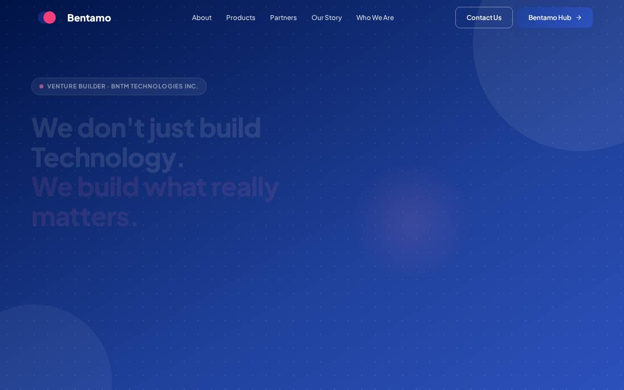 Screenshot of bentamo.site