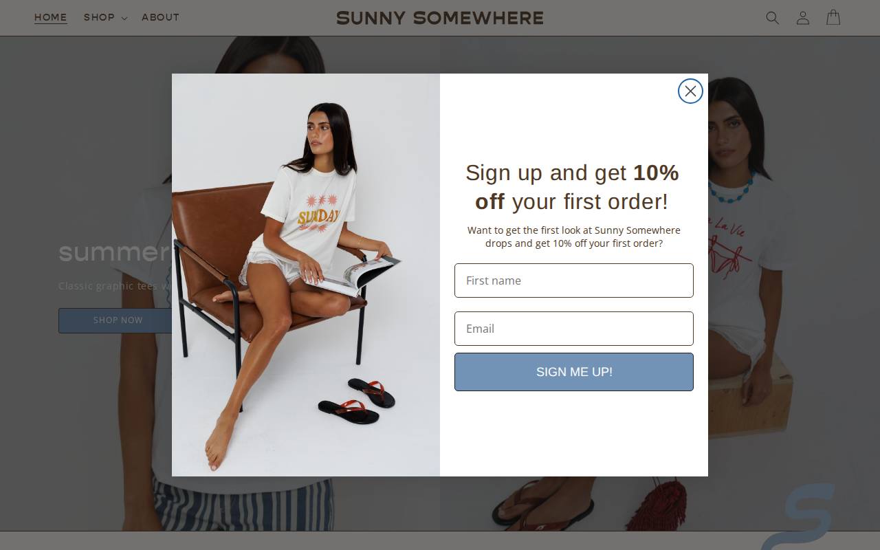 Screenshot of sunnysomewhereny.com