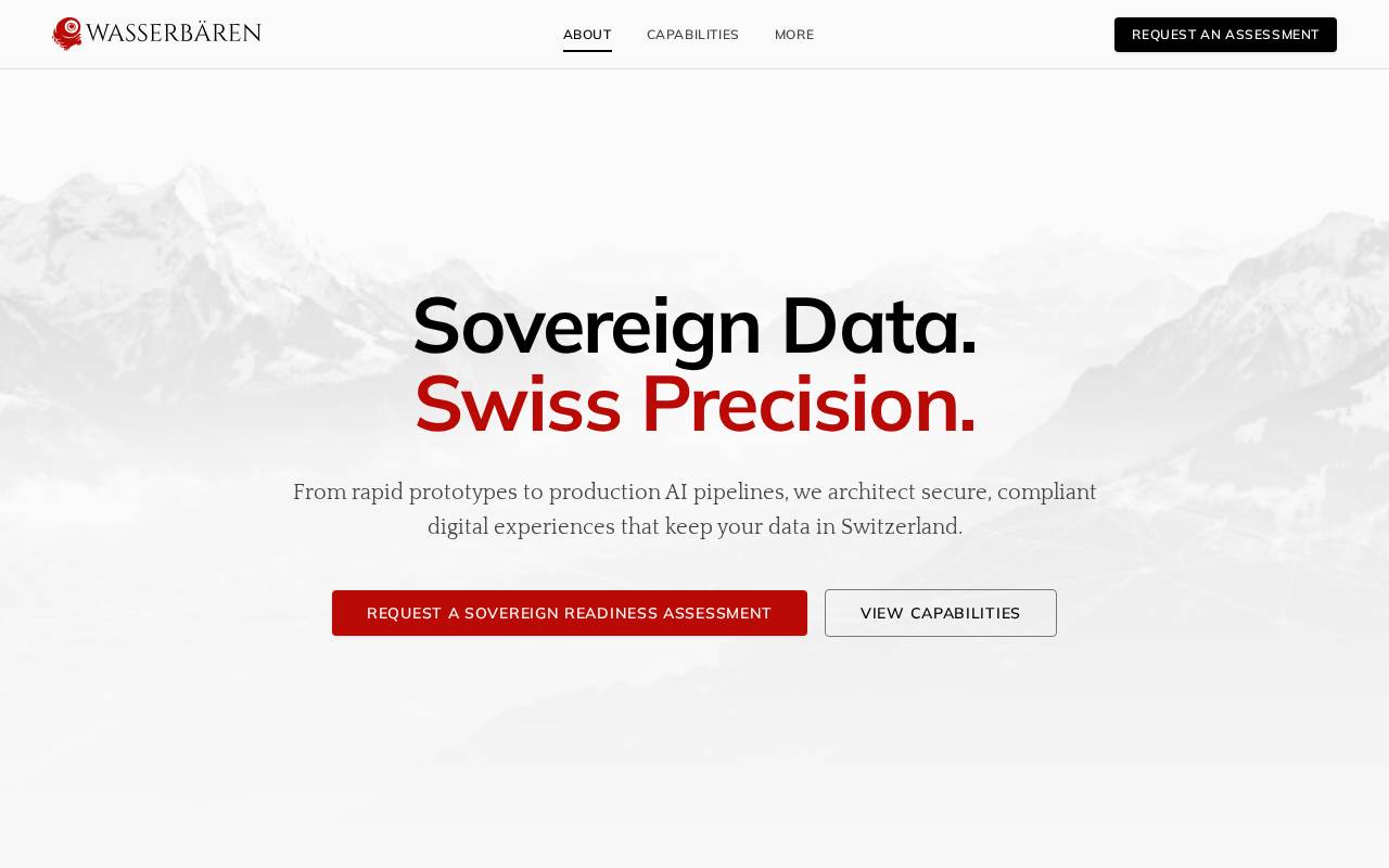 Screenshot of wasserbaren.ch