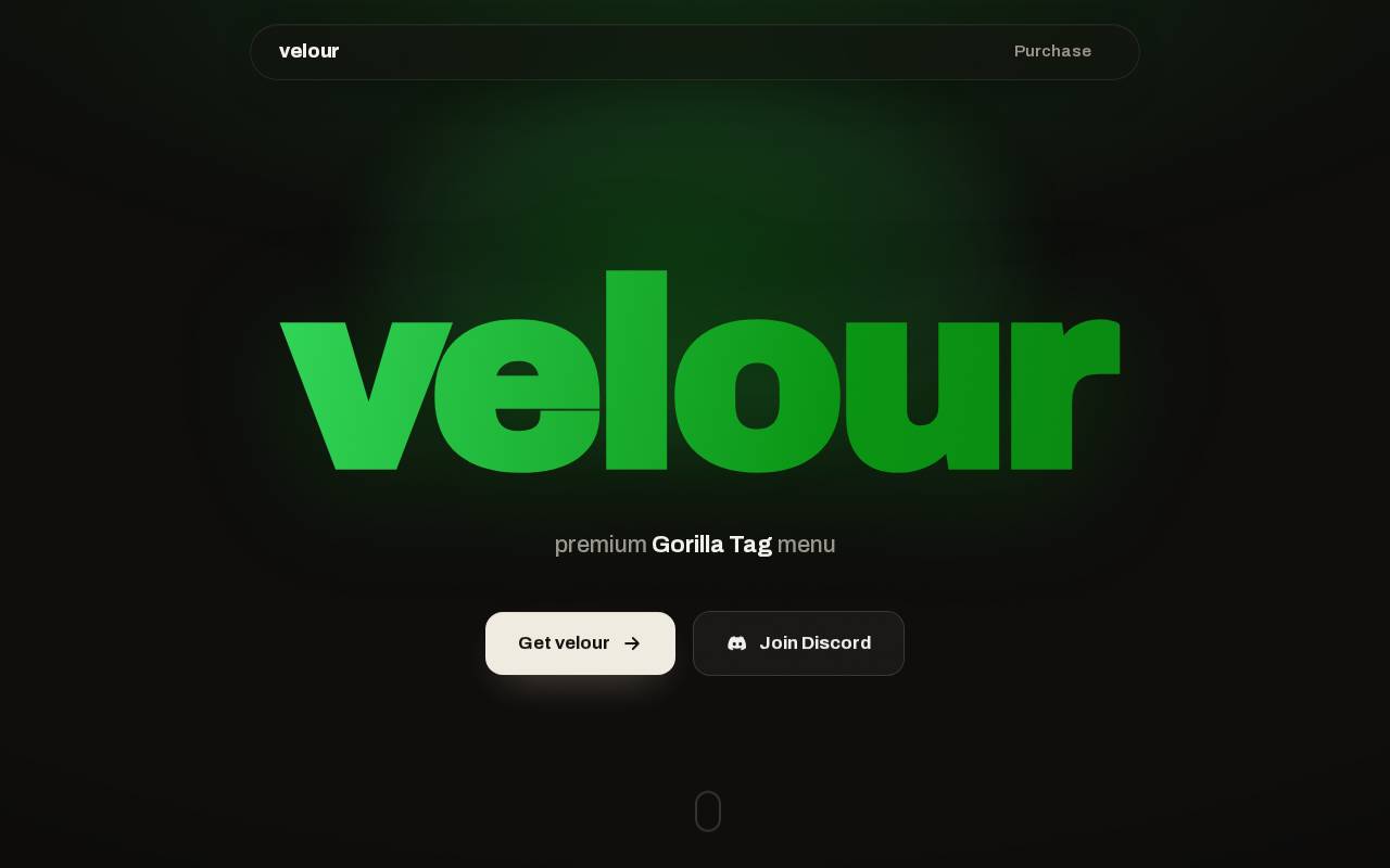 Screenshot of velour.lol