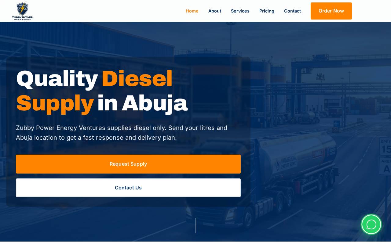Screenshot of zubbypowerenergyventures.com.ng