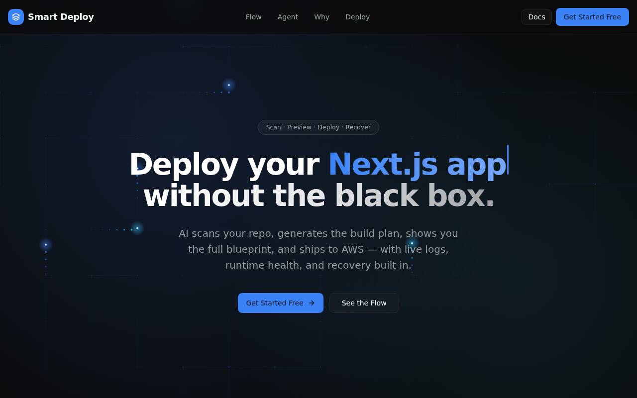 Screenshot of smart-deploy.xyz