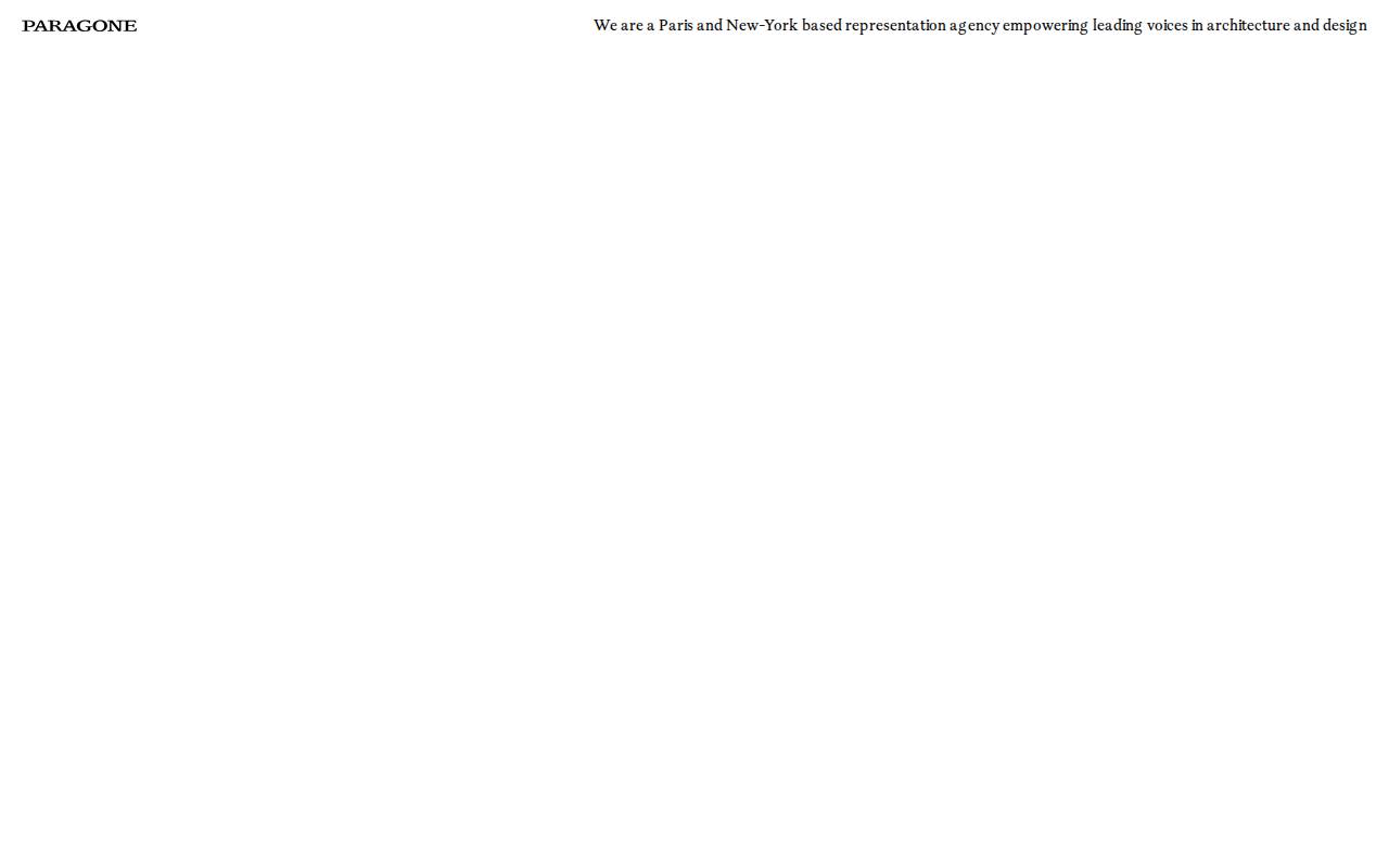 Screenshot of paragone.com