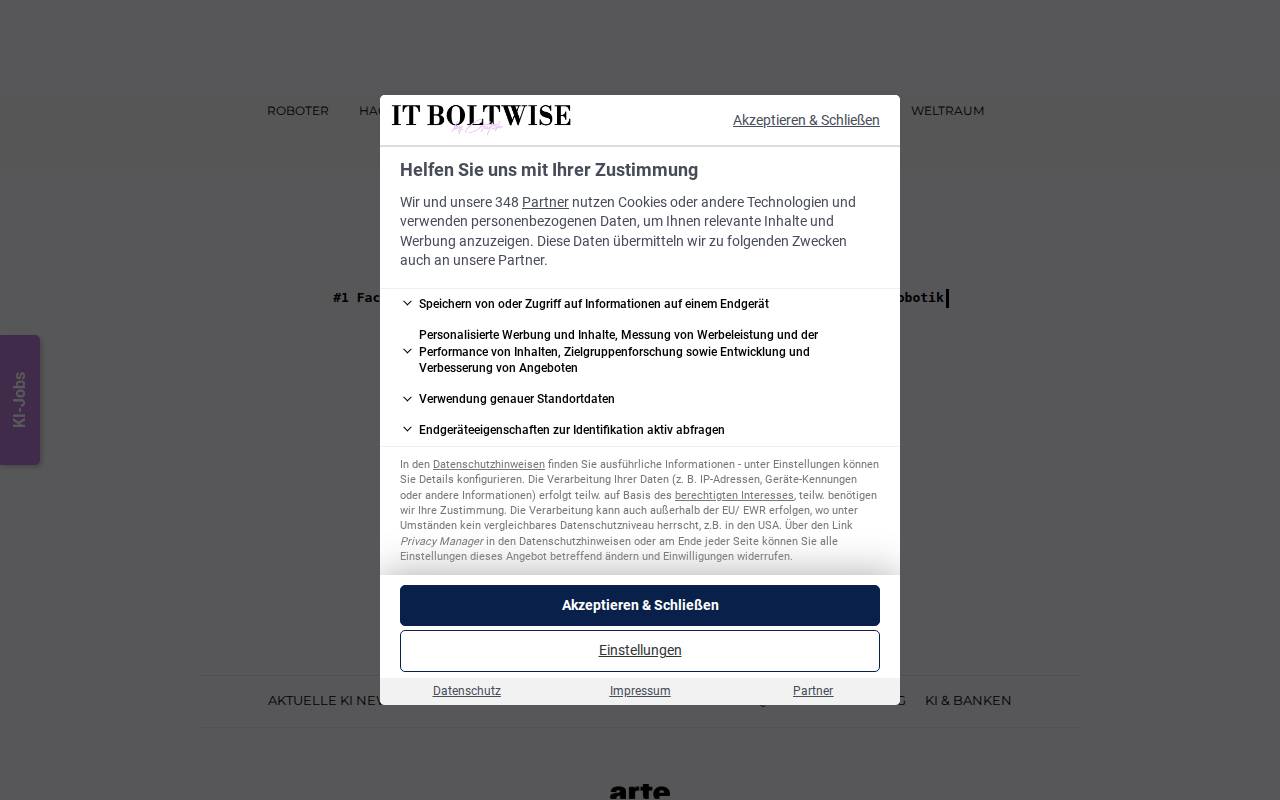 Screenshot of it-boltwise.de