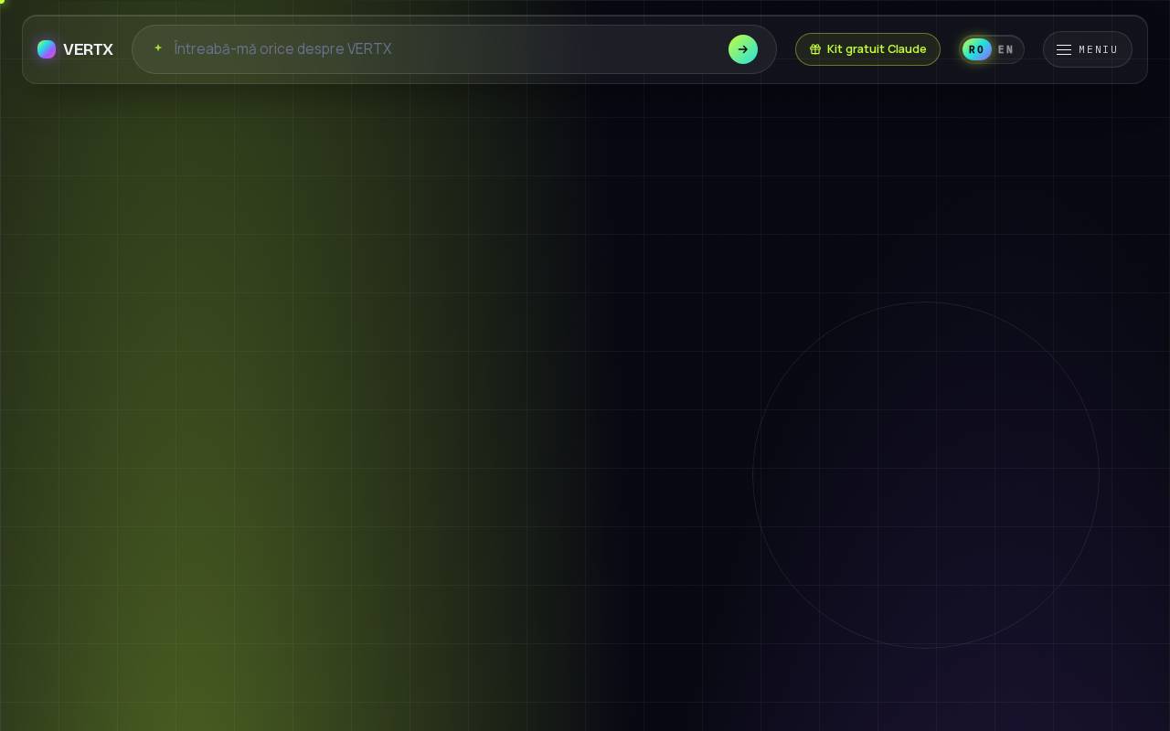 Screenshot of vertx.ro