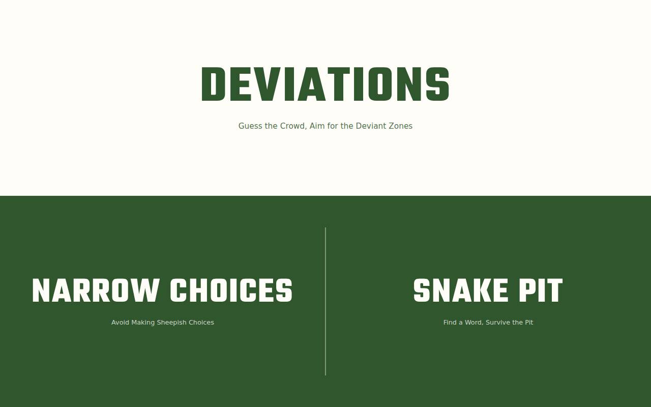 Screenshot of deviationsgame.com