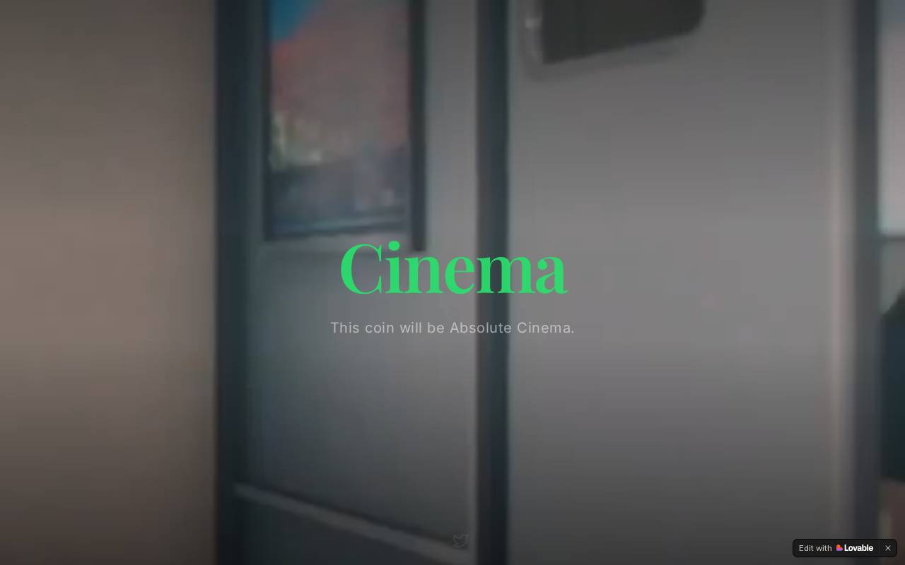 Screenshot of absolutecinema.lovable.app