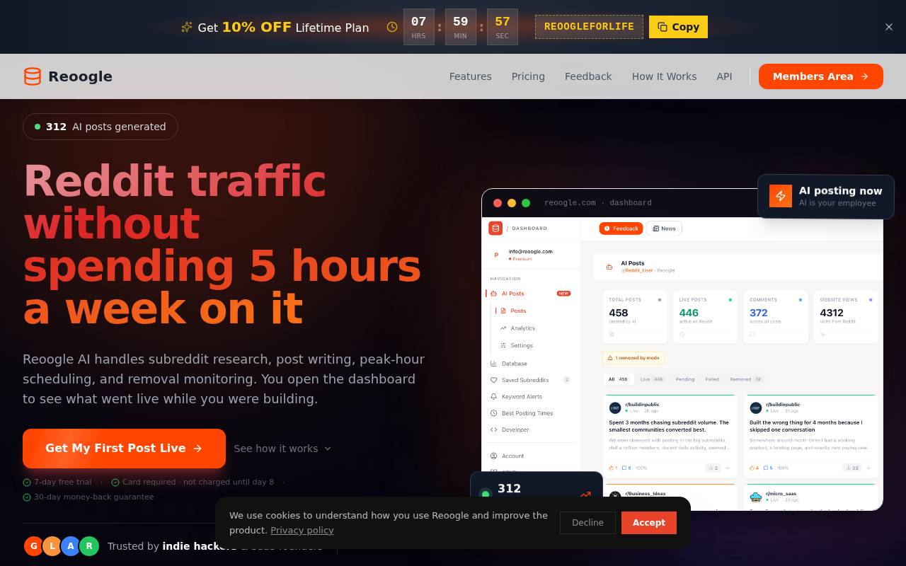 Screenshot of reoogle.com