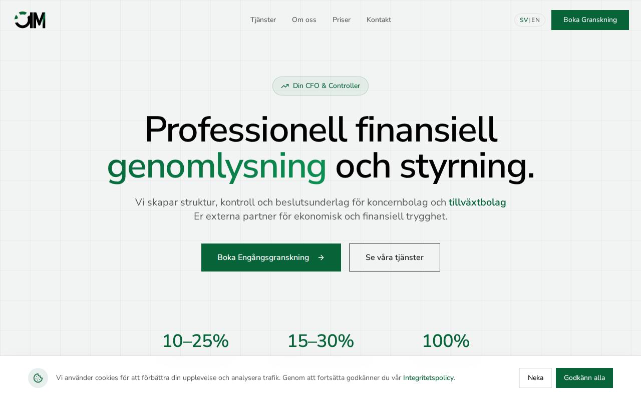 Screenshot of oimconsult.se