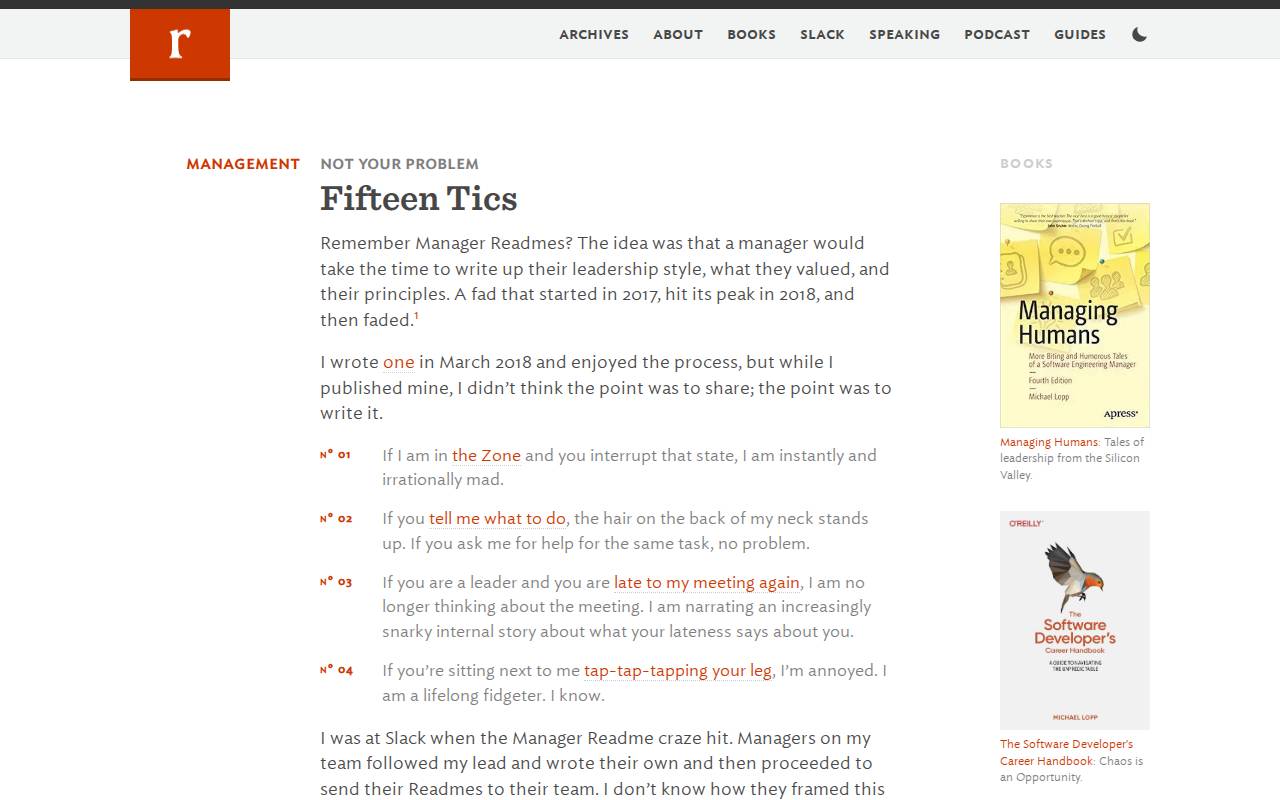 Screenshot of randsinrepose.com