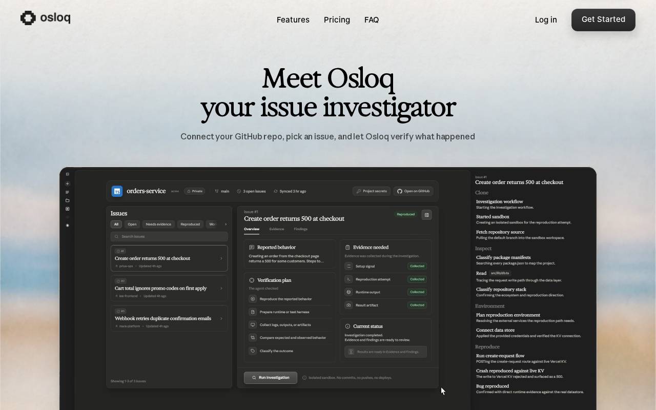 Screenshot of osloq.com