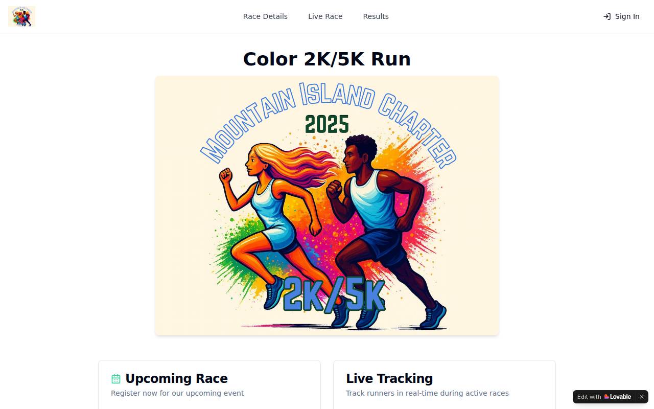 Screenshot of 2025mics-5k.lovable.app