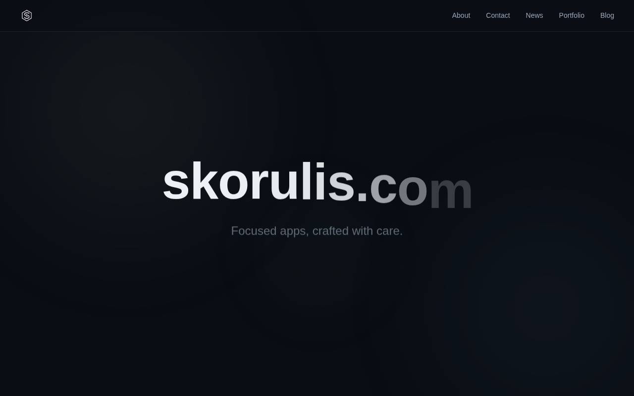 Screenshot of skorulis.com
