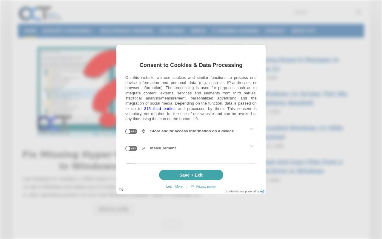 Screenshot of onlinecomputertips.com