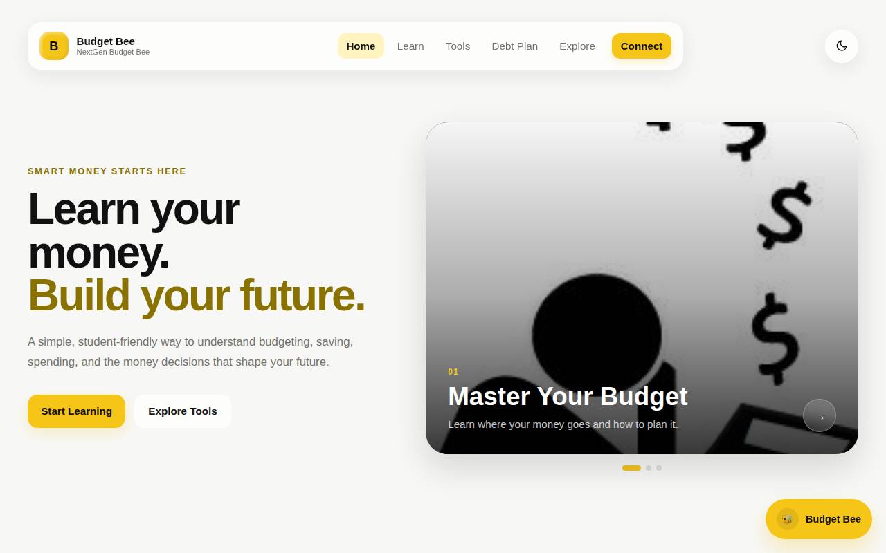 Screenshot of budgetbee.rf.gd