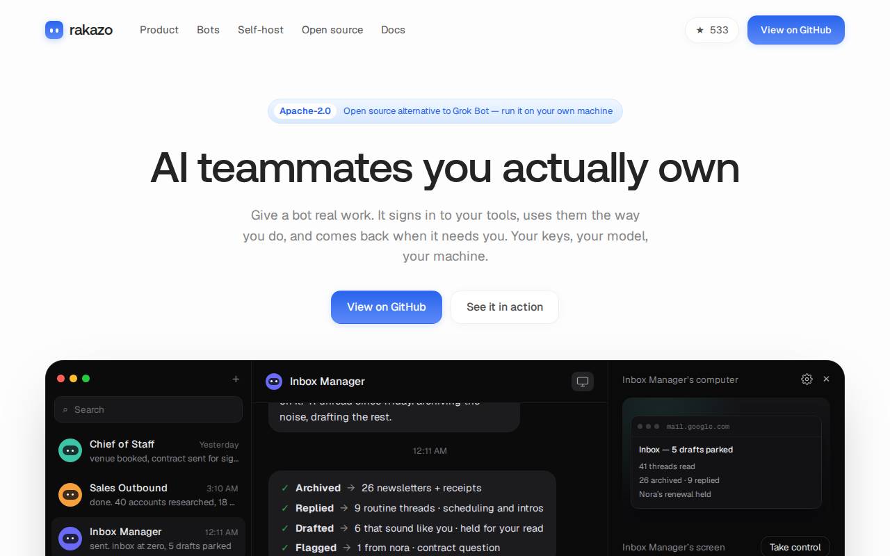 Screenshot of rakazo.com