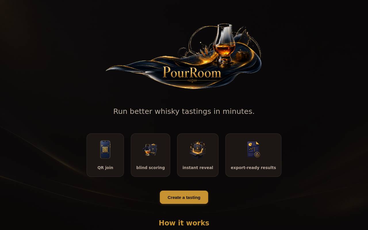 Screenshot of pourroom.scenbit.com