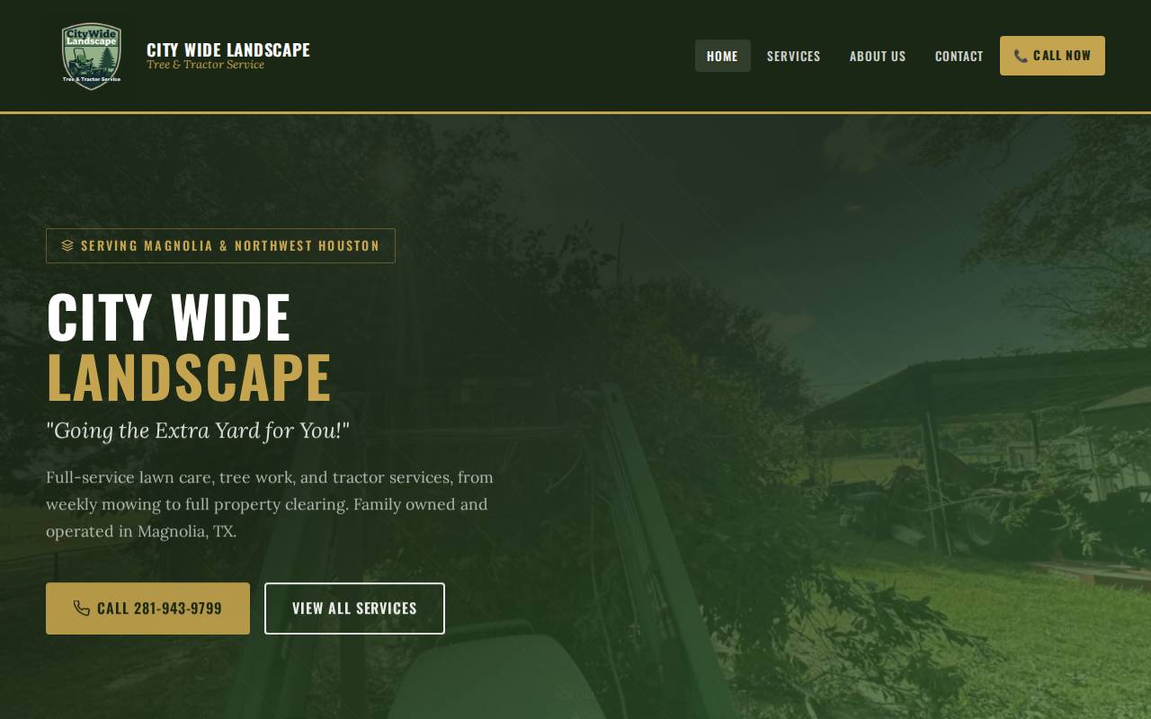Screenshot of citywidelandscapeservices.com