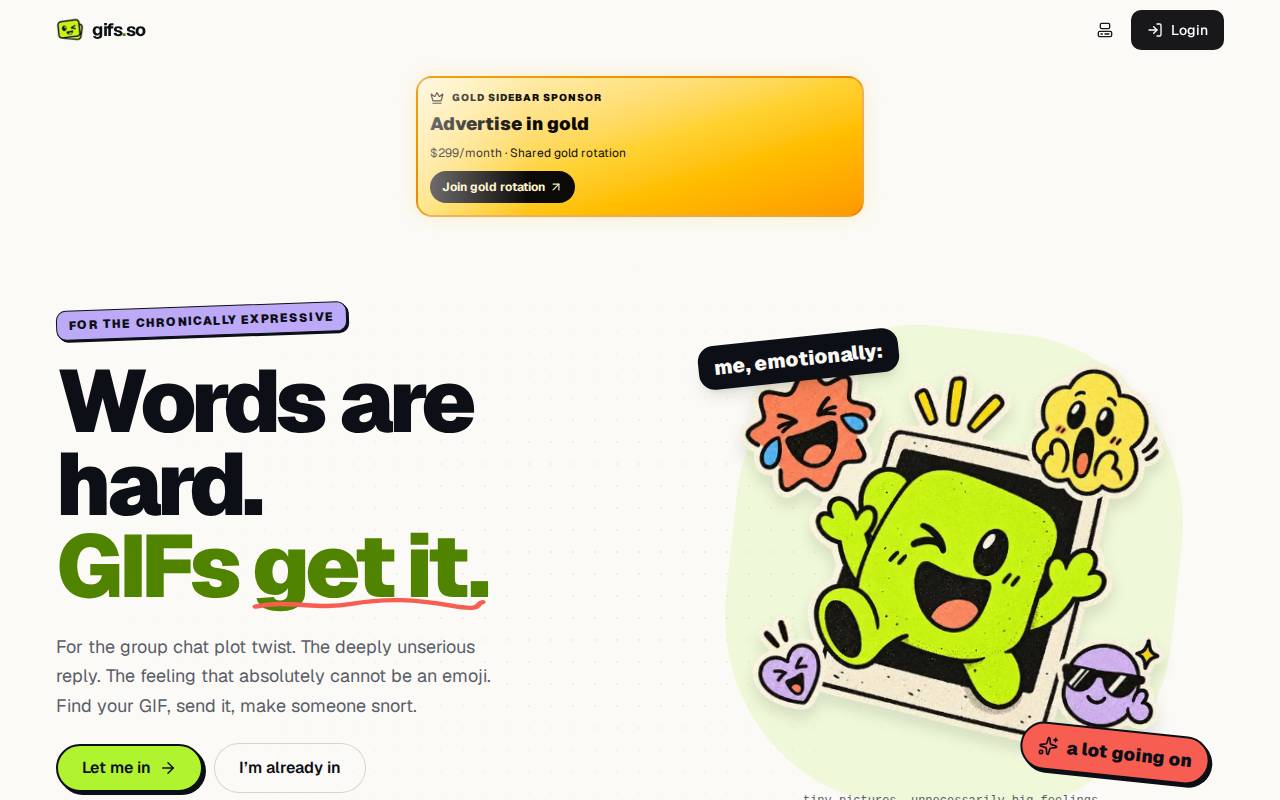 Screenshot of gifs.so