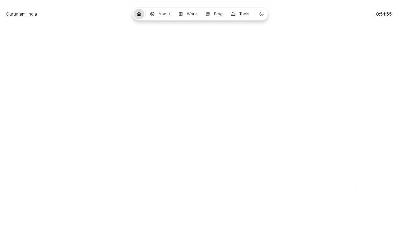 Screenshot of siddsingh.dev