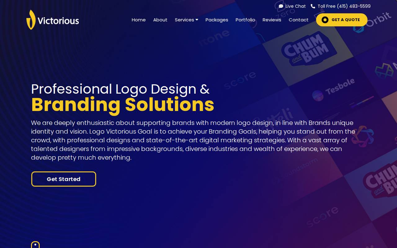 Screenshot of logovictorious.com