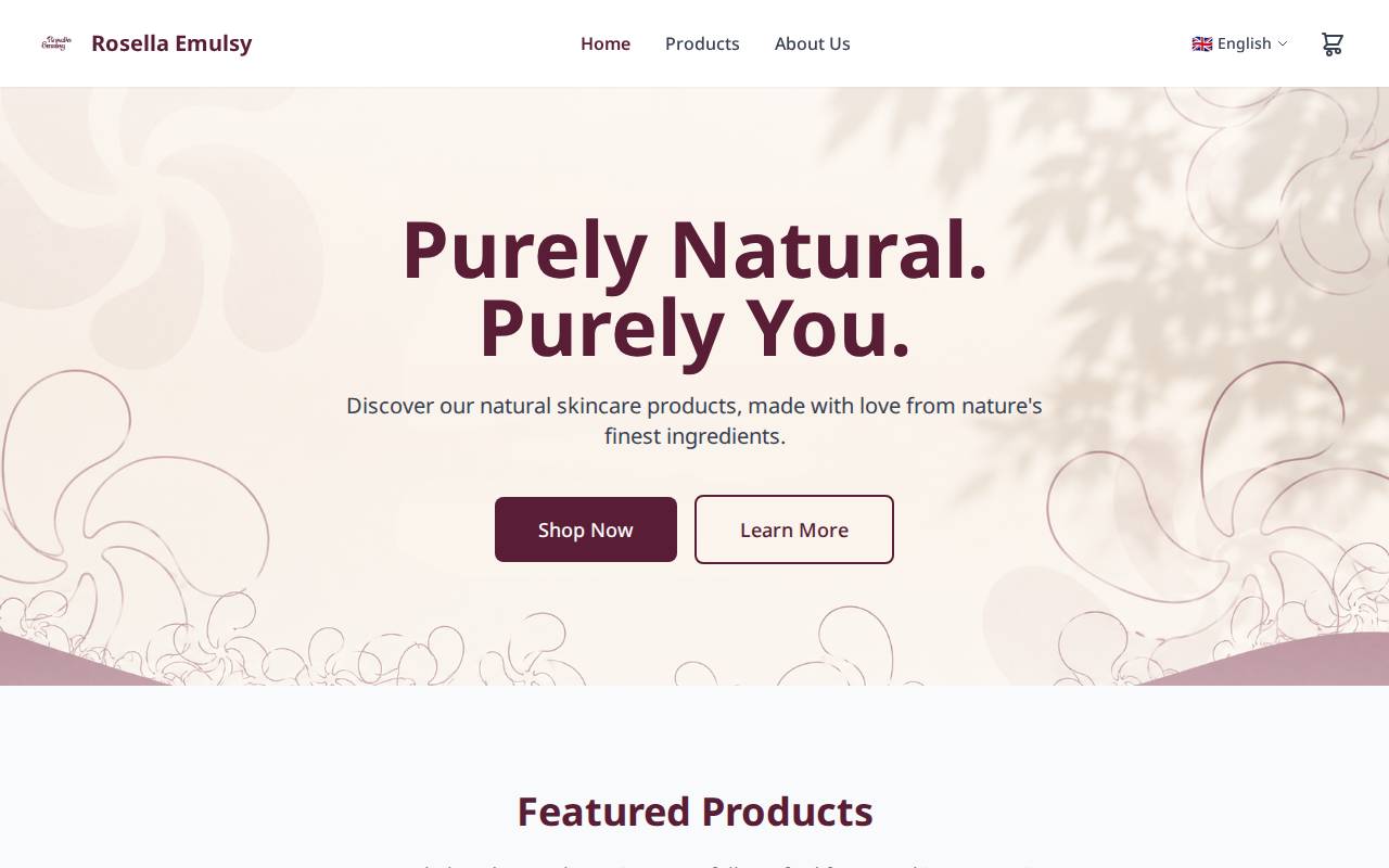 Screenshot of rosellaemulsy.com